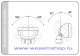 Фара рабочего света двухламповая Wesem с ручкой LPr7 339.10   www.WesemShop.ru